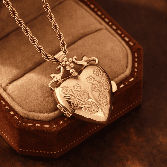 Colar coração eterno