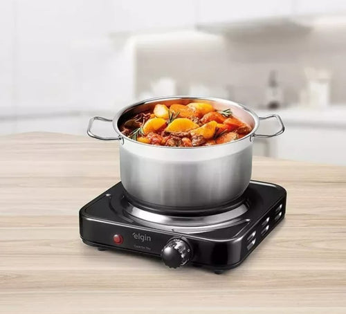 Fogão de Mesa Elétrico Portátil 1 Boca Elgin