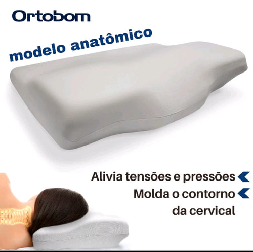 Travesseiro Ortopédico Cervical Ortobom